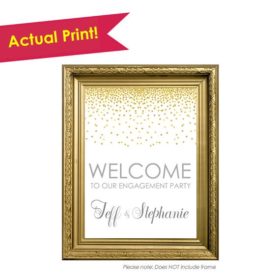 Engagement Party Sign Engagement Party Decorations Etsy