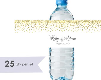 Wedding Water Bottle Labels- Bridal Shower Water Bottle Labels- Water Bottle Labels Wedding- Water Bottle Labels Bridal Shower