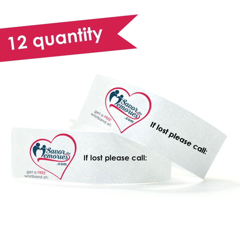 12qty Kids Safety Bracelet ID Bracelets for Kids Phone Etsy