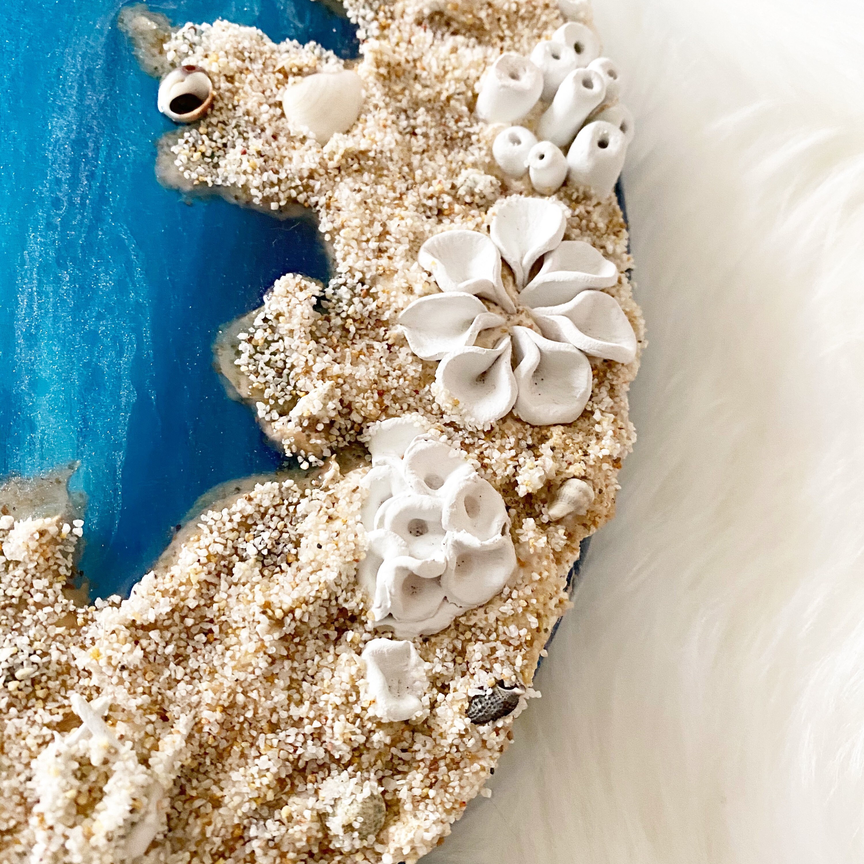 16 Resin Beach Wall Art Resin Ocean Art Beach Decor Waves Etsy