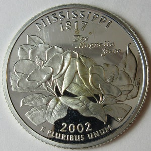 2002-S Mississippi Quarter Silver Proof (#E128h)