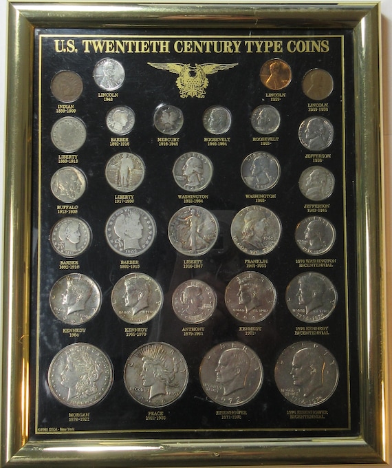 Complete United States 20th Century Type Set (#e528b) - Etsy
