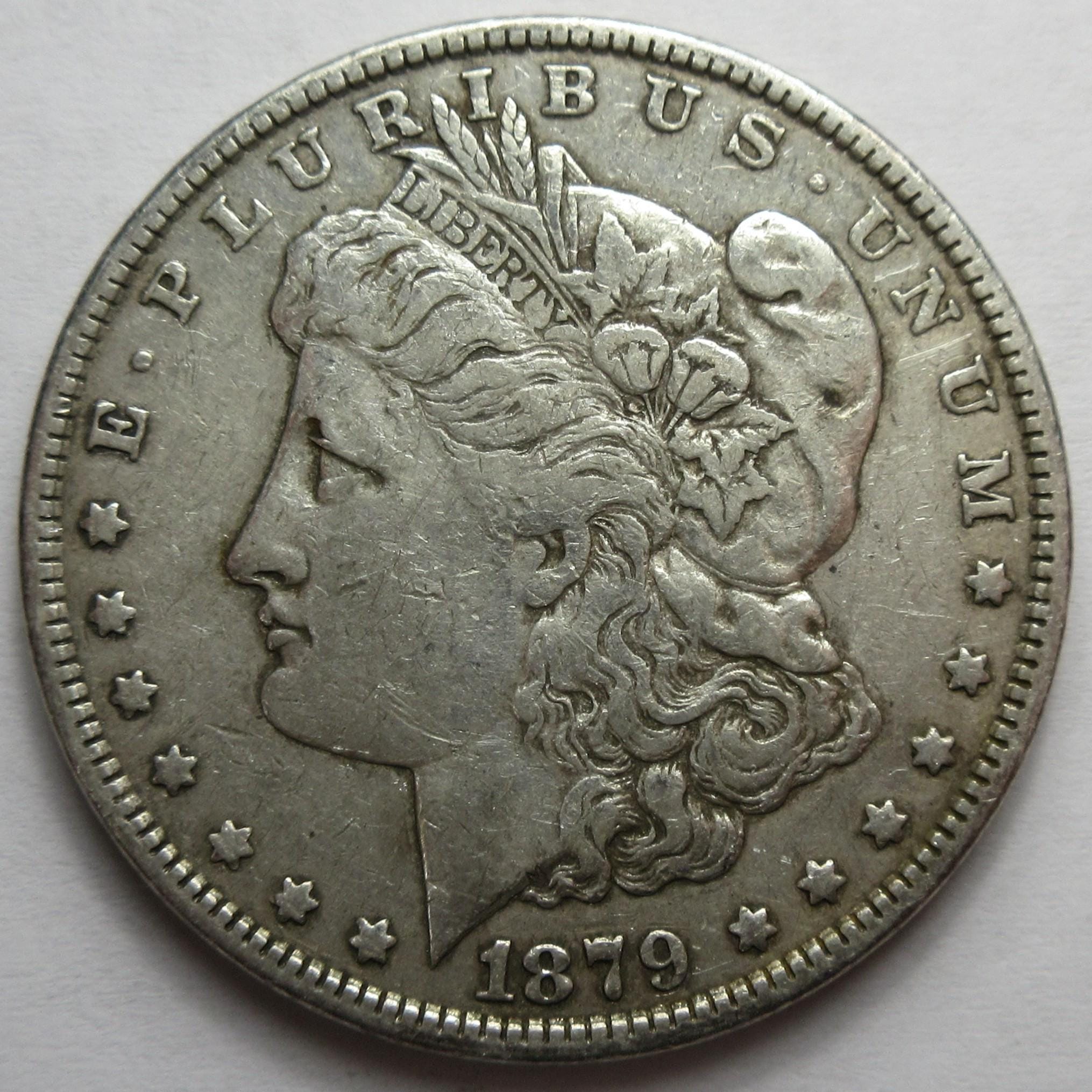 1879 morgan dollar - Etsy 日本
