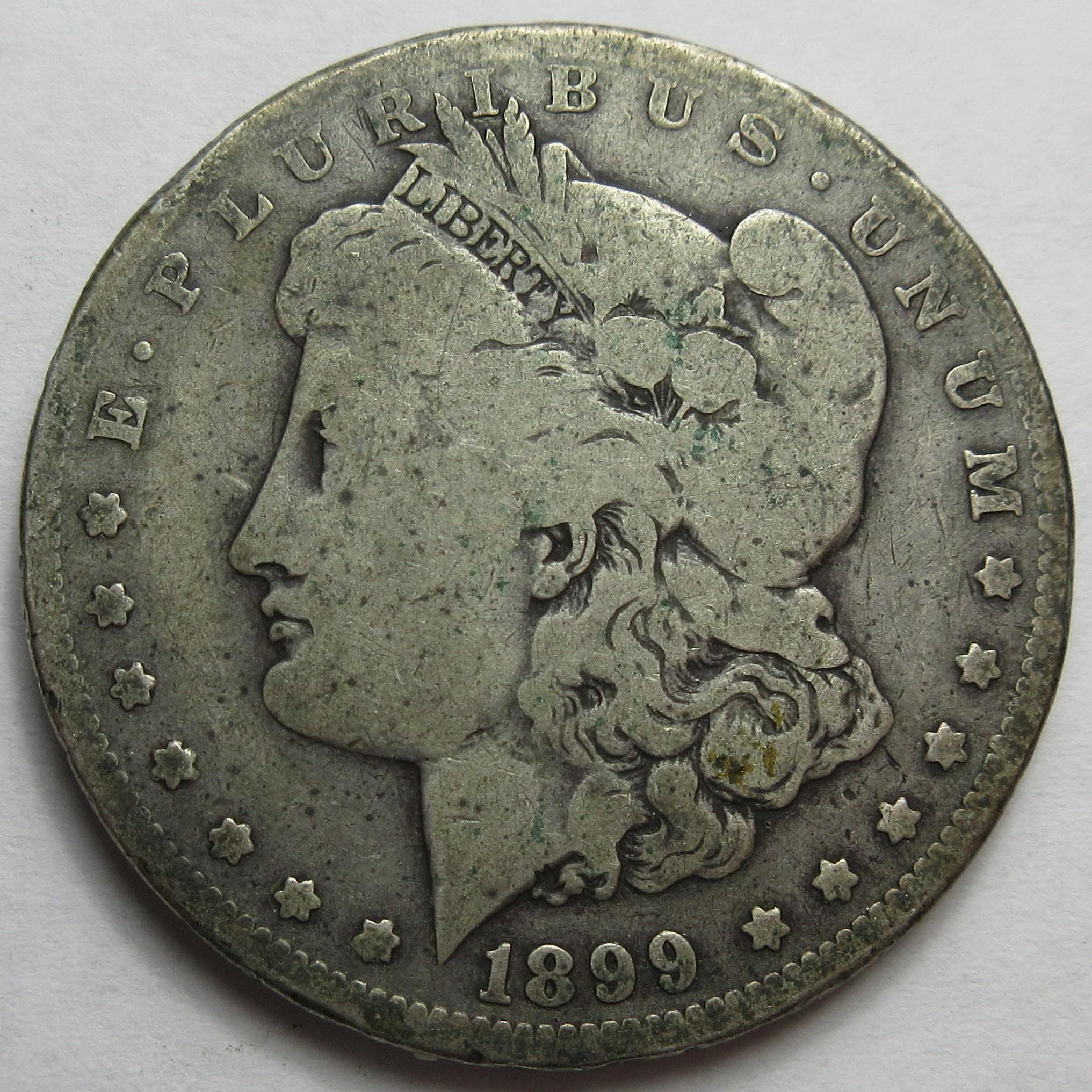 1899 morgan silver dollar - Etsy 日本