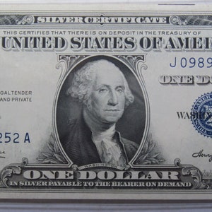 1935 One Dollar Silver Certificate Choice Uncirculated(#E99d)
