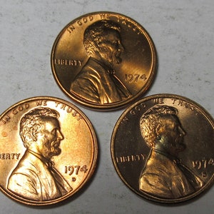 1974-PDS Lincoln Memorials (#E124LL)