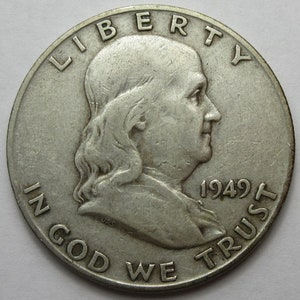 1949-D Silver Franklin Half Dollar (#E911c)