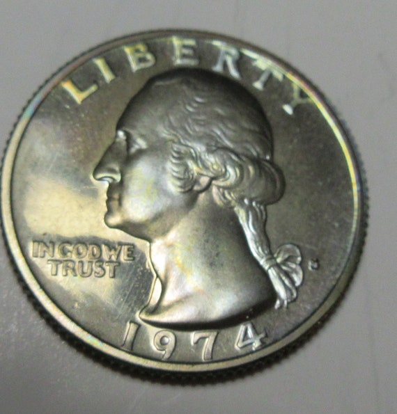 1974-S Washington Quarter (#E65AI) - Etsy