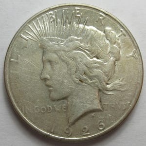 1926-S Silver Peace Dollar -VF- (#E820f)
