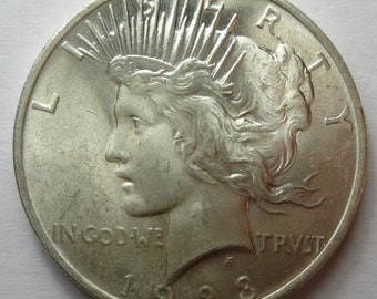 1923 Silver Peace Dollar -Choice UNC- (#E921d)