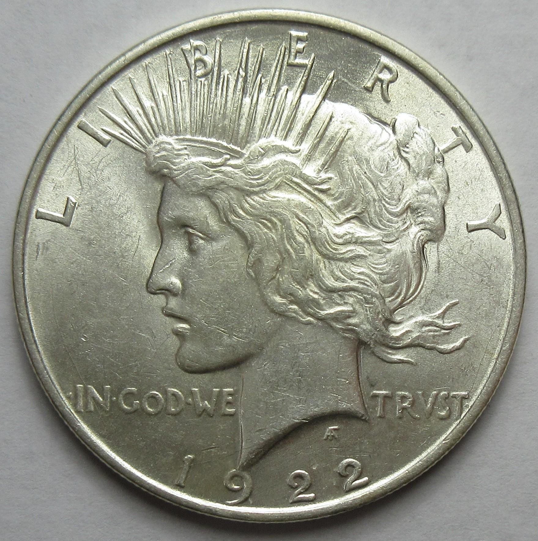 1922 peace dollar - Etsy 日本