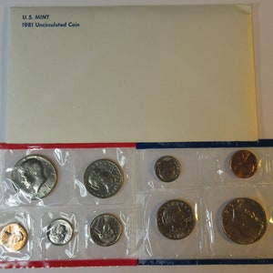 1981 United States Mint Set (#E910m)