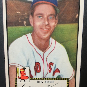 Cartão Kinder Topps Ellis de 1952, número 78 (#E526g)