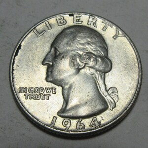 1964 Washington Quarter (#E217AK)