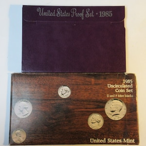 1985 Proof and Mint set (#E111ar)
