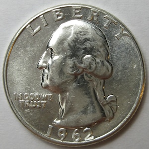 1962 Silver Washington Quarter -Nice UNC- (#E718n)