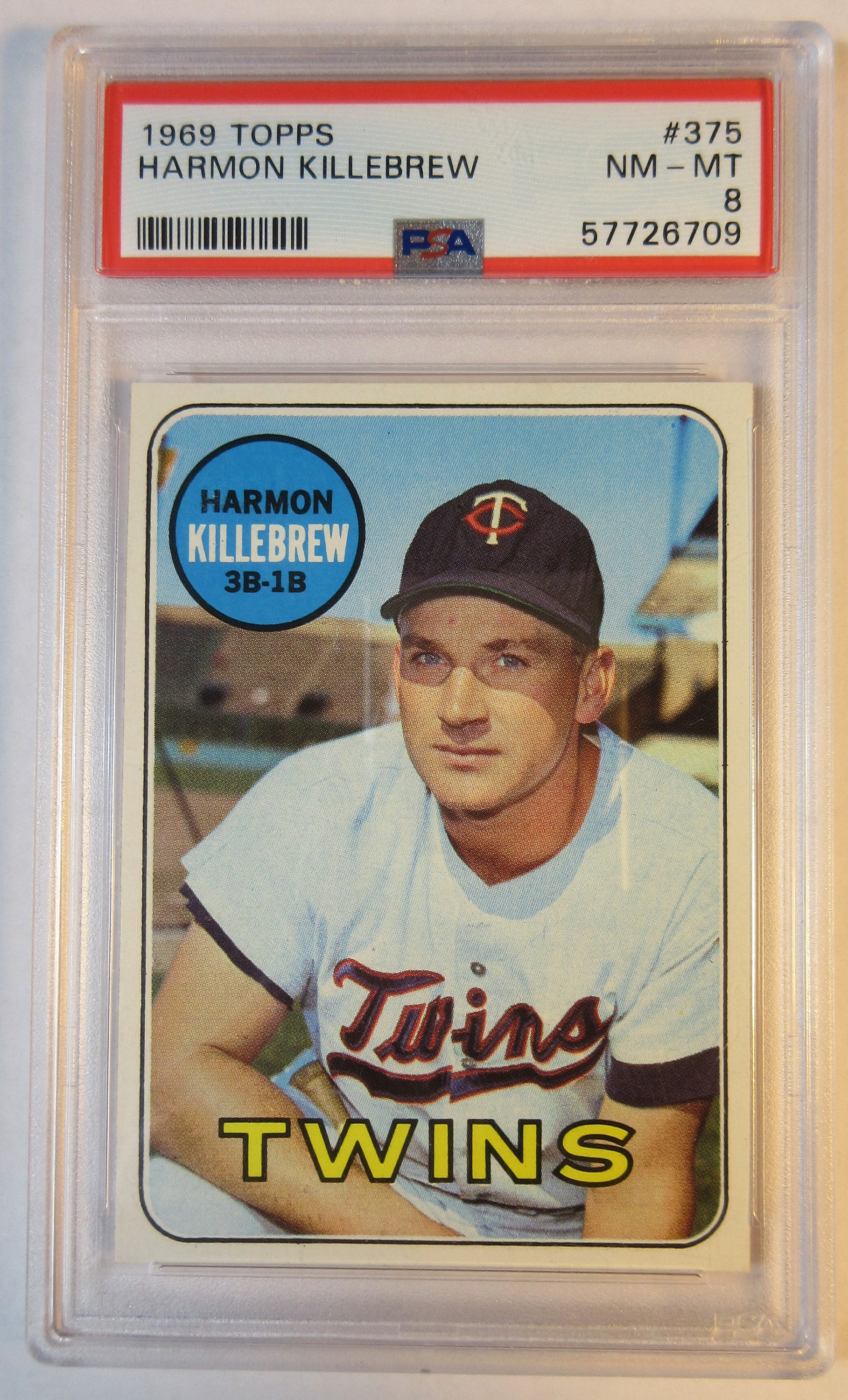 1969 Topps Harmon Killebrew カード No. 375 (#E54i) - Etsy 日本