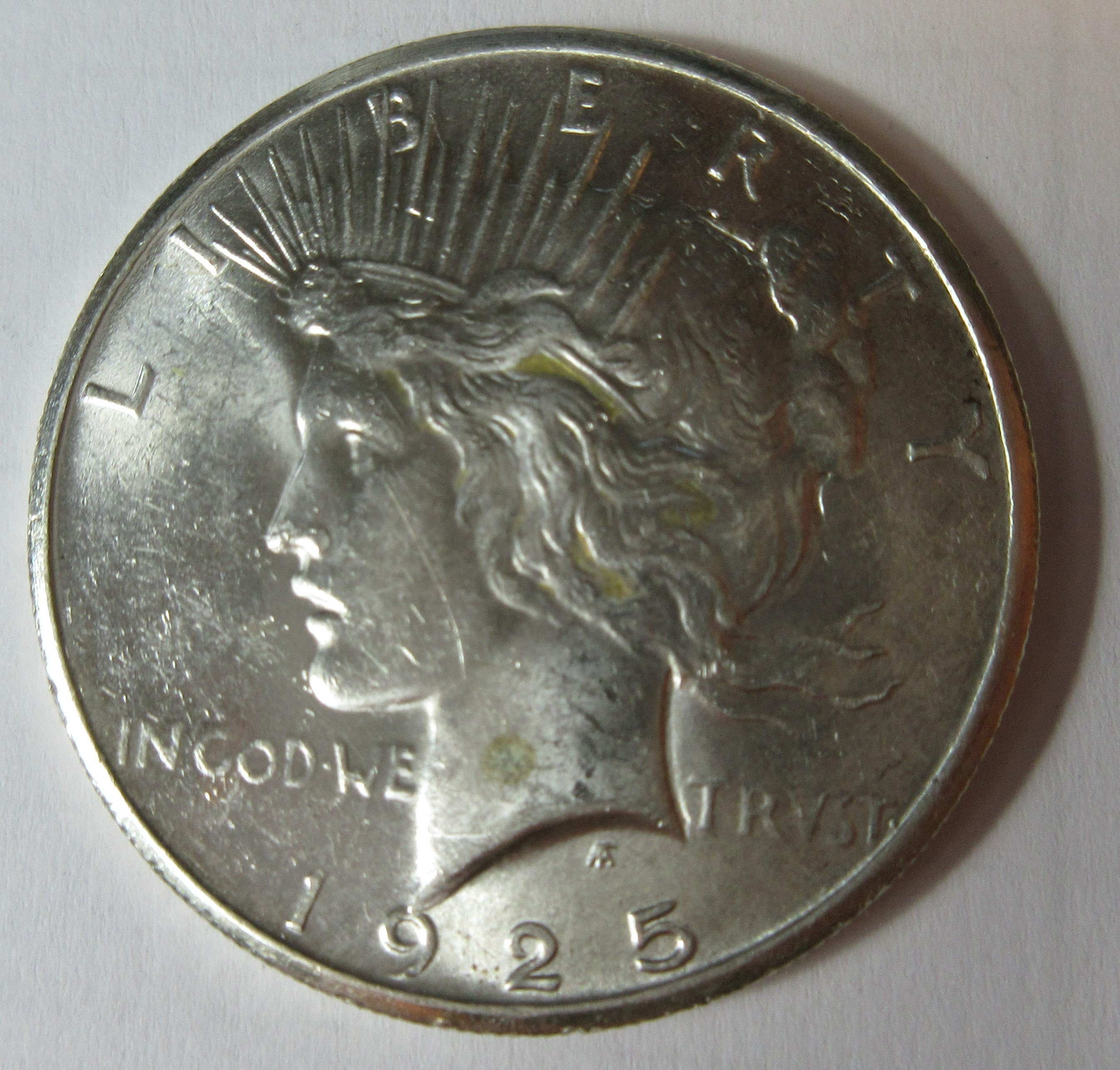 1925 Silver Peace Dollar Choice UNC (#e49k) - Etsy