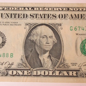 1974 One Dollar Green Seal Federal Reserve Note UNC (#E912ai)
