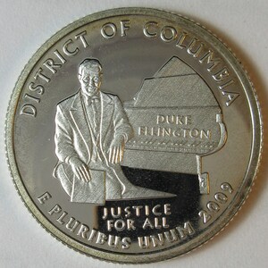 2009-S D.C. Quarter Silver Proof (#E128d)