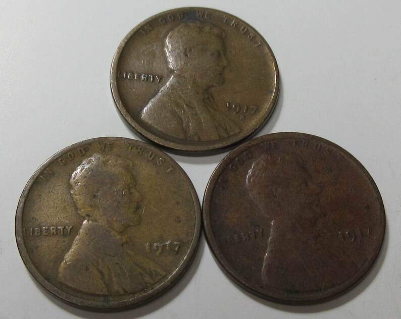 1917-PDS Lincoln Wheats #E717NN