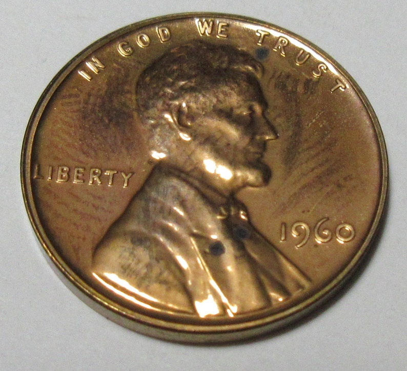 1960 Proof Lincoln Cent #E1015BB