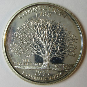 1999-S Connecticut Quarter Silver Proof (#E129d)
