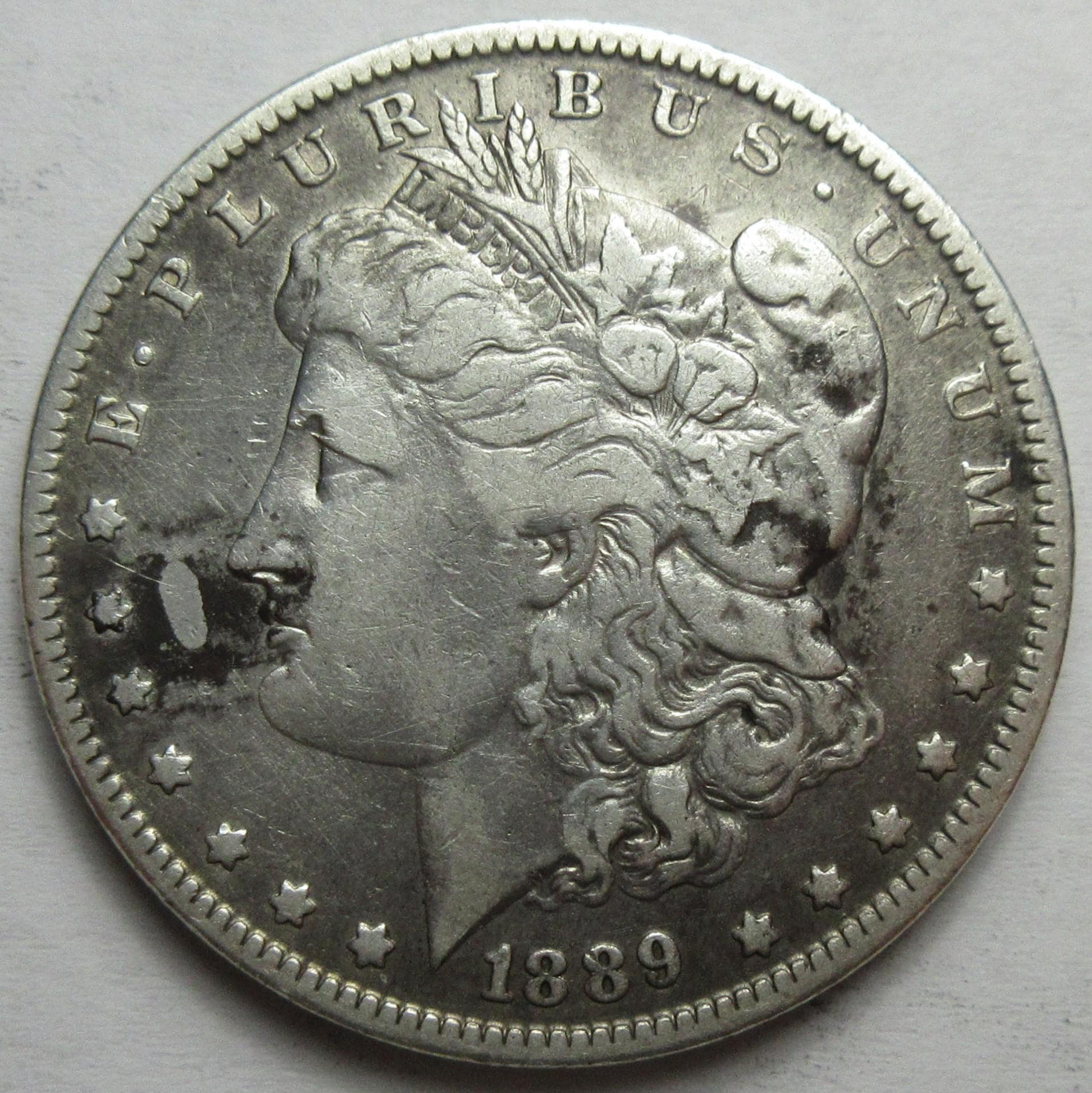 1889-O Silver Morgan Dollar -VF- (#e916g) - Etsy India
