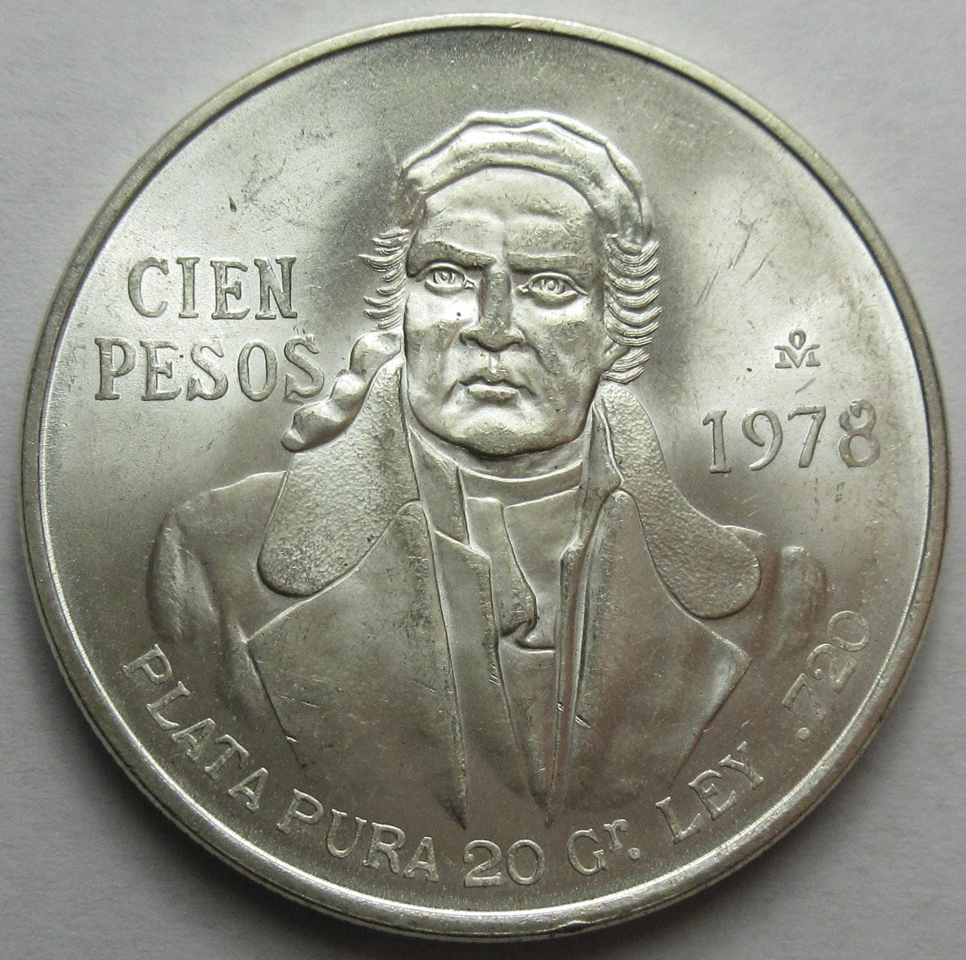 1978 Mexican Coin - Etsy