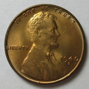 1940-S Lincoln Wheat Cent -Choice UNC- (#E531Q)