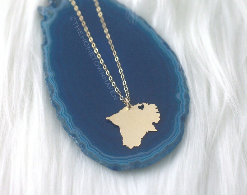 Estonia Necklace Estonian Pride I heart Estonia Estonia Etsy