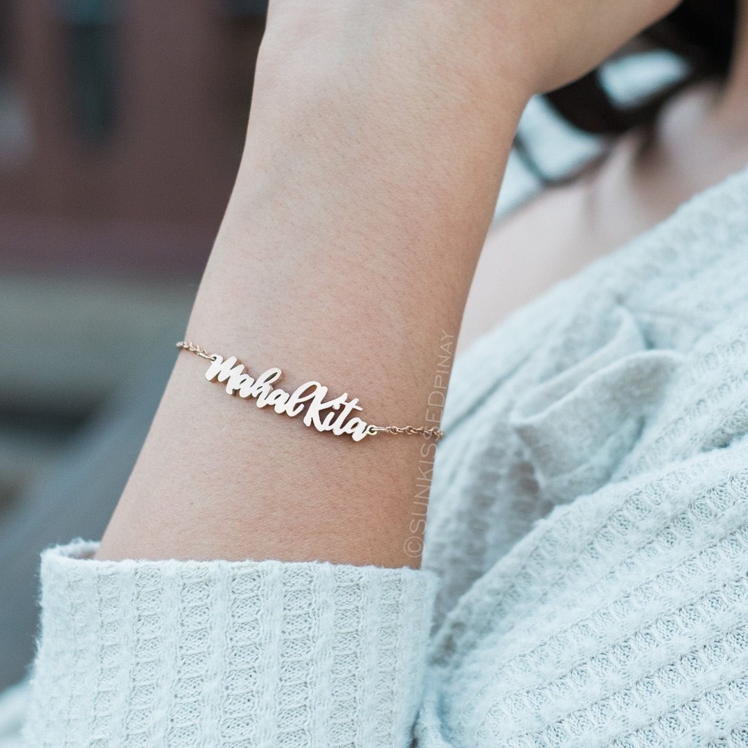 Mahal Kita Bracelet Philippines Pride, I Love You Bracelet, Tagalog