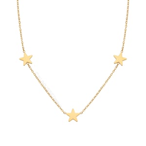 Philippines 3 Star Necklace - Philippines sun and star necklace, Philippines necklace, Philippines jewelry