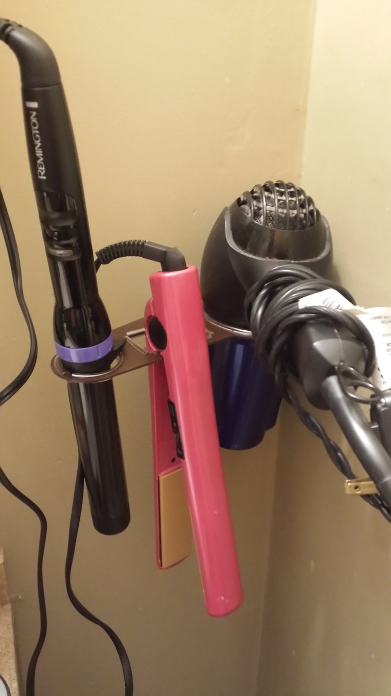 Hair Dryer Hair Straightener and Hair Curling Iron Holder / Etsy