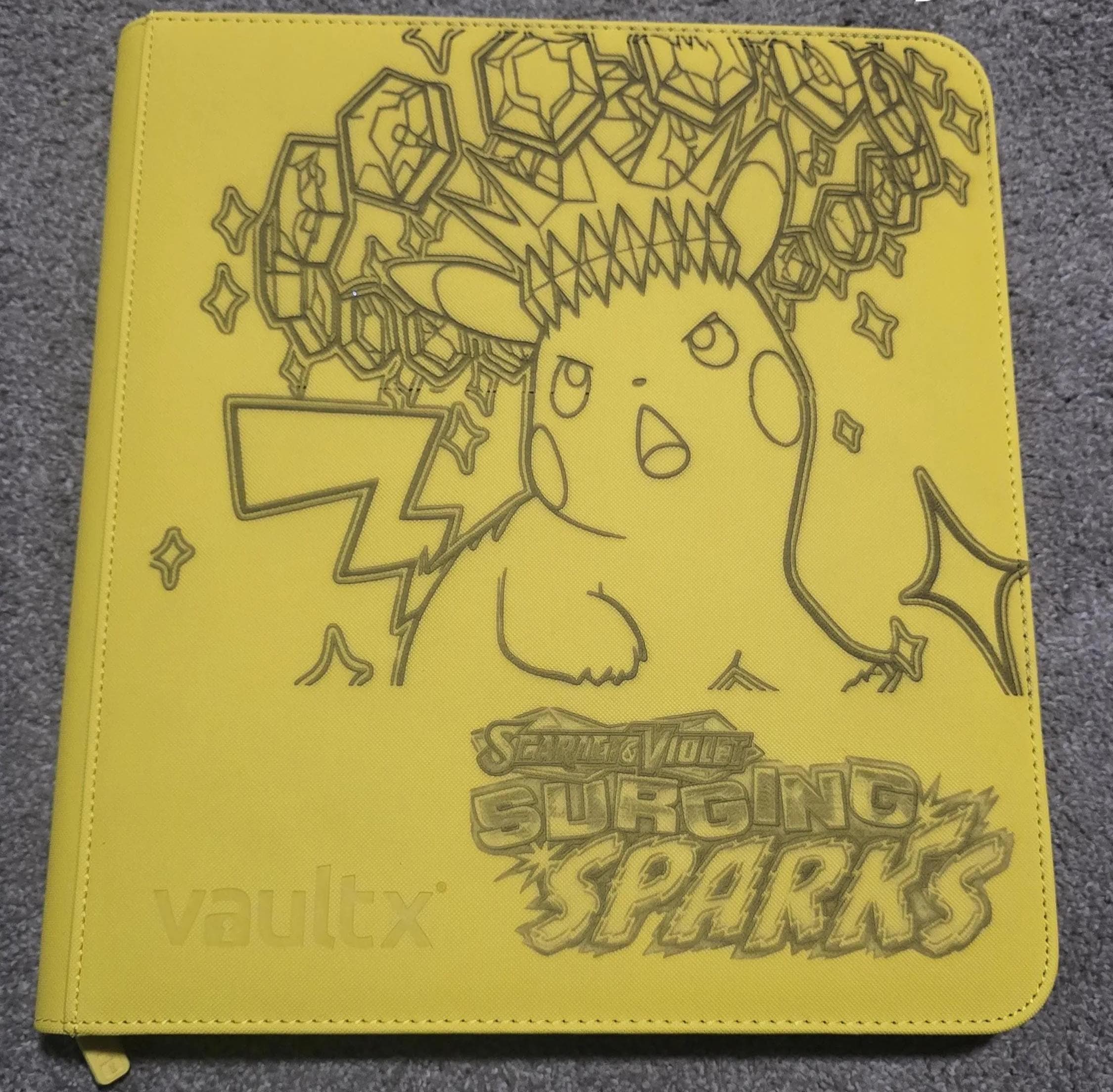 【希少】ボーズの〇〇タイム Vol.1,2,剣,盾 ボックス付 Customized Vault X 12 Pocket Binder – Laser Engraved With Surging