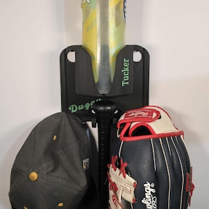 Duggy™ Personalized Dugout Organizer | Baseball Fence Gear Holder | Bat Helmet Glove Drink Holder | Softball Player Gift | Dugout Caddy image 4