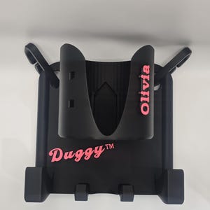Duggy™ Personalized Dugout Organizer | Baseball Fence Gear Holder | Bat Helmet Glove Drink Holder | Softball Player Gift | Dugout Caddy image 2