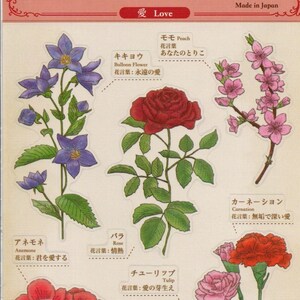 Pegatinas de flores