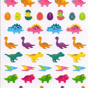 Pegatinas de dinosaurios - Pegatinas japonesas