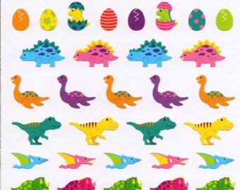 Dinosaurier-Aufkleber - japanische Aufkleber