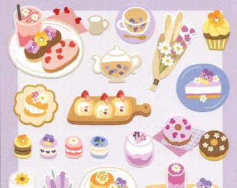 Cafe Stickers - Afternoon Tea - Foodie Stickers - Mind Wave Stickers - Reference #A7364-65