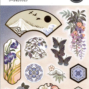 Florale Aufkleber - Japanische Aufkleber