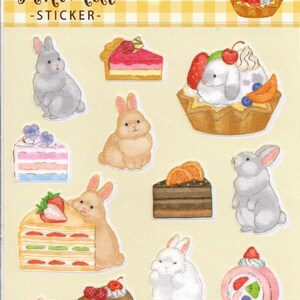 Kaninchen Aufkleber - Masking Tape Aufkleber