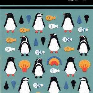 Pegatinas de pingüino - Pegatinas de papel - Pegatinas de ondas mentales
