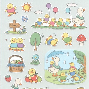 Pegatinas de pato - Pegatinas de Gaia