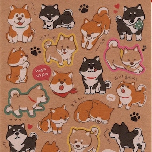 Hunde Aufkleber - Papiersticker - Mind Wave