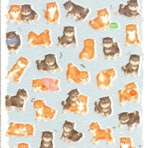 Hunde Aufkleber - Masking Tape Aufkleber - Mind Wave Aufkleber