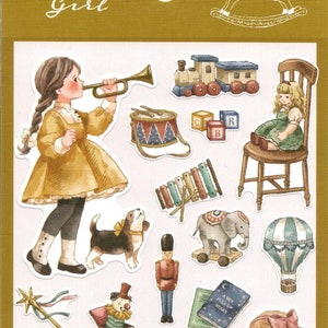 Pegatinas de juguetes - Pegatinas de niña