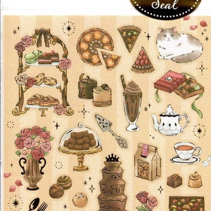 Stickers chats - Stickers gâteaux - Phoque de Choupinet - Stickers Mind Wave