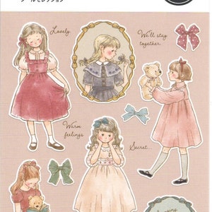 Pegatinas de niña - Pegatinas de cinta